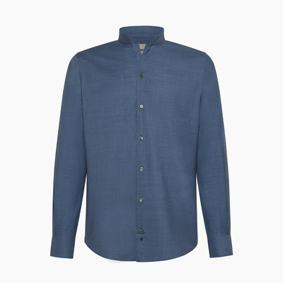 Nihel shirt in Wool & Cashmere Popeline