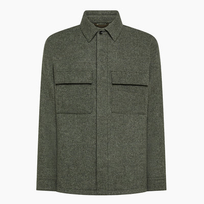 Norat jacket in double diagonal wool & cashmere