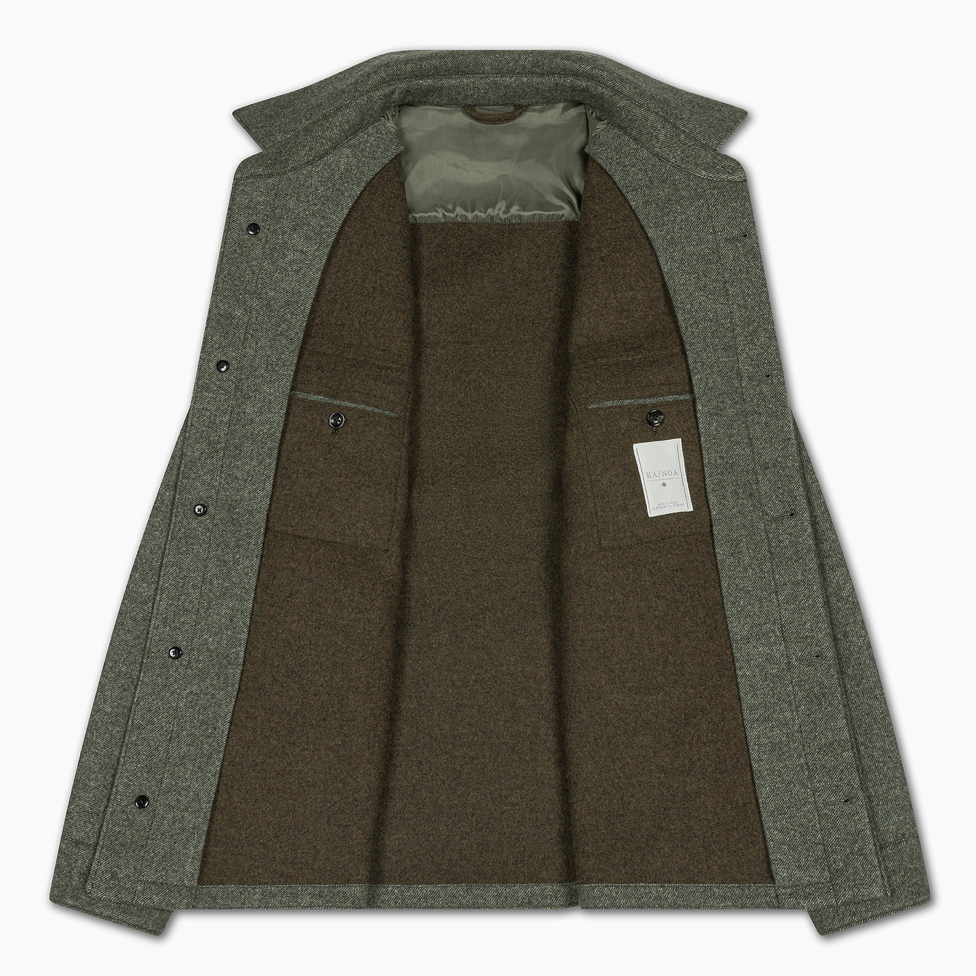 Norat jacket in double diagonal wool & cashmere
