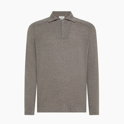 Rob winter polo in extrafine Merino Wool