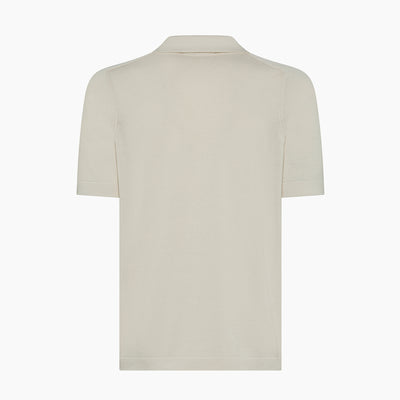 Rob elegant knitted short sleeve polo