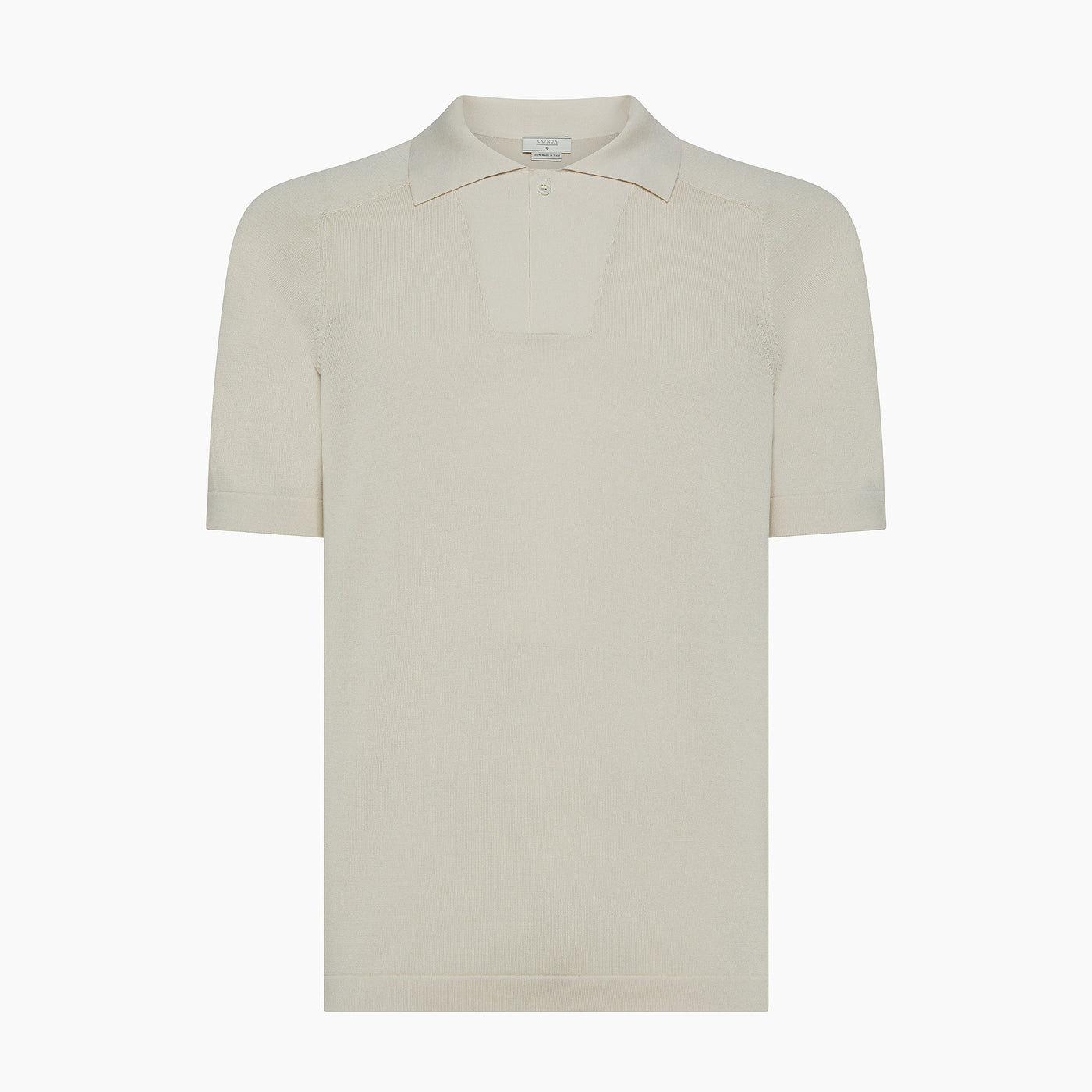 Rob elegant knitted short sleeve polo
