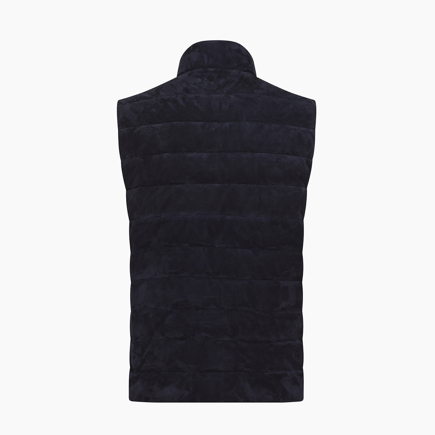 Sow Suede leather down padded vest
