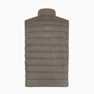 Sow Cashmere and Down padded Vest