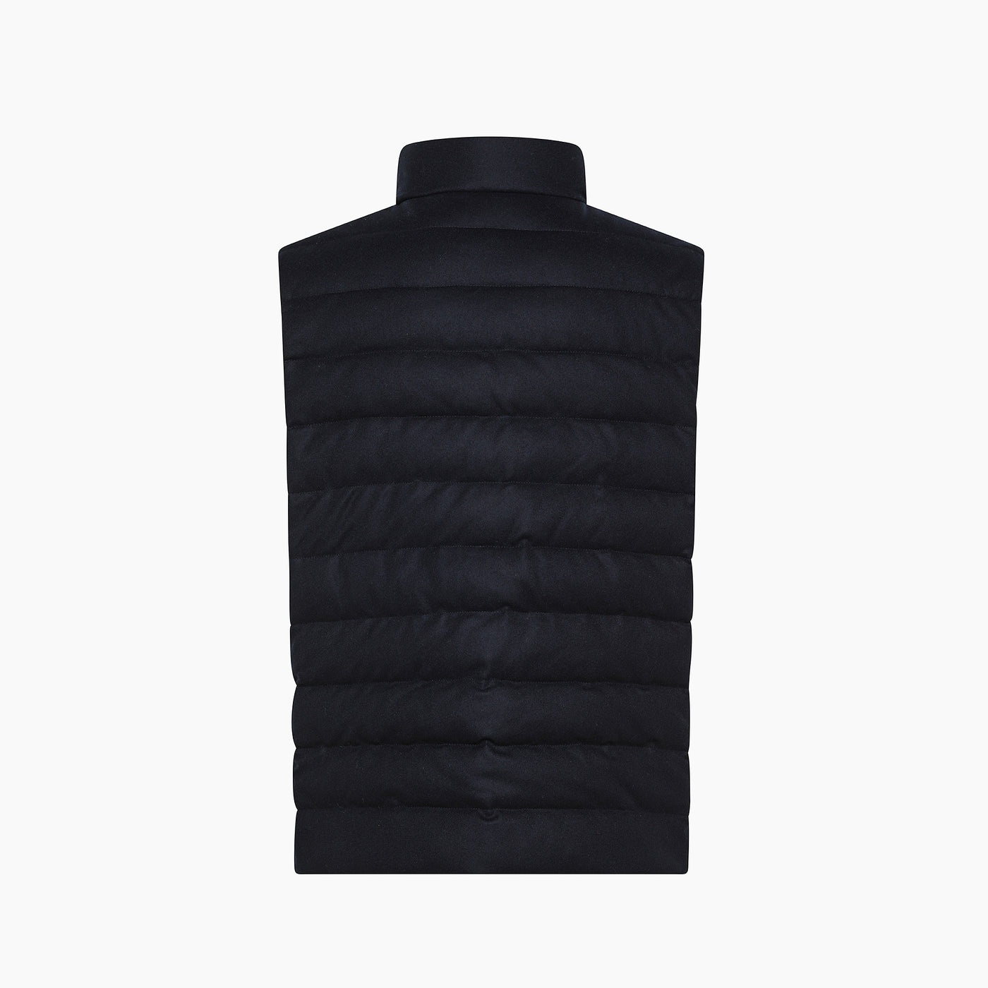 Sow vest in water repellent Wool Flannel