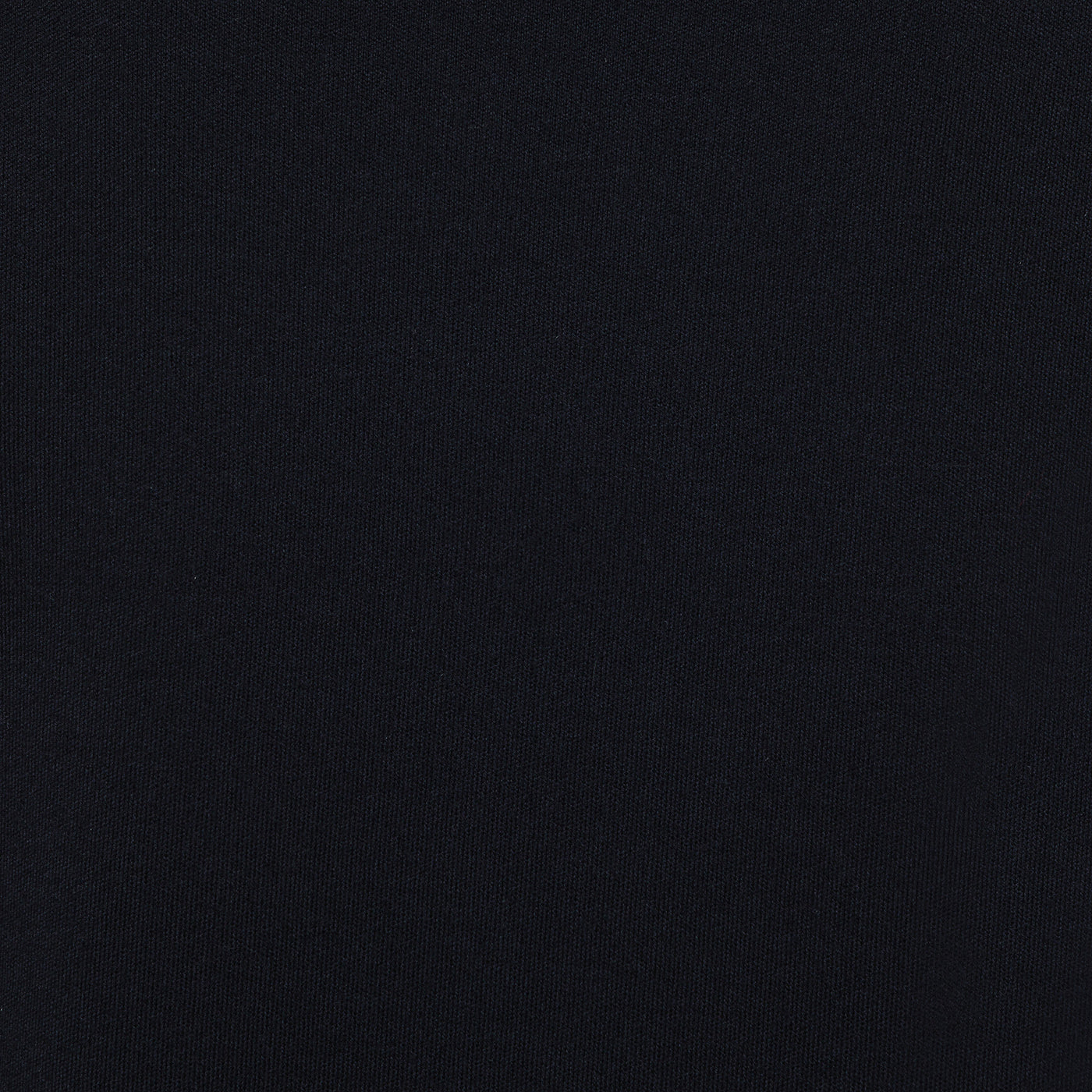 Black fabric texture, smooth knit pattern suitable for clothing design, showcasing a deep, uniform color ideal for casual or formal wear.