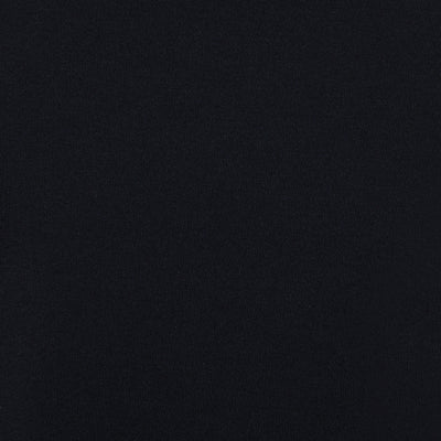 Black fabric texture, smooth knit pattern suitable for clothing design, showcasing a deep, uniform color ideal for casual or formal wear.
