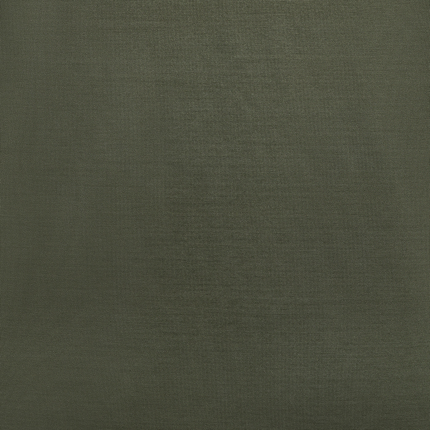 Textured olive green mercerized Filo di Scozia cotton piqué fabric background, suitable for design and textile applications, demonstrating rich color and softness.