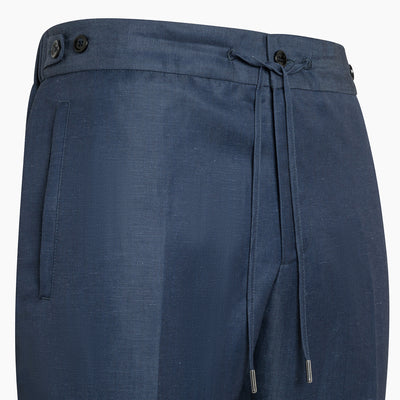 Vince easy pants with drawstring in Portofino Wool & Linen