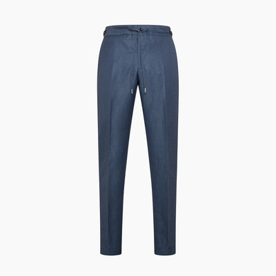 Vince easy pants with drawstring in Portofino Wool & Linen