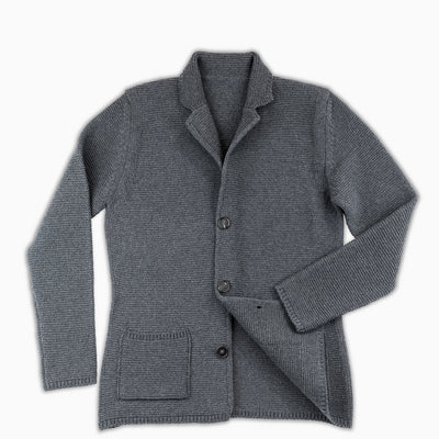 Augustin Knitted blazer (dark grey)