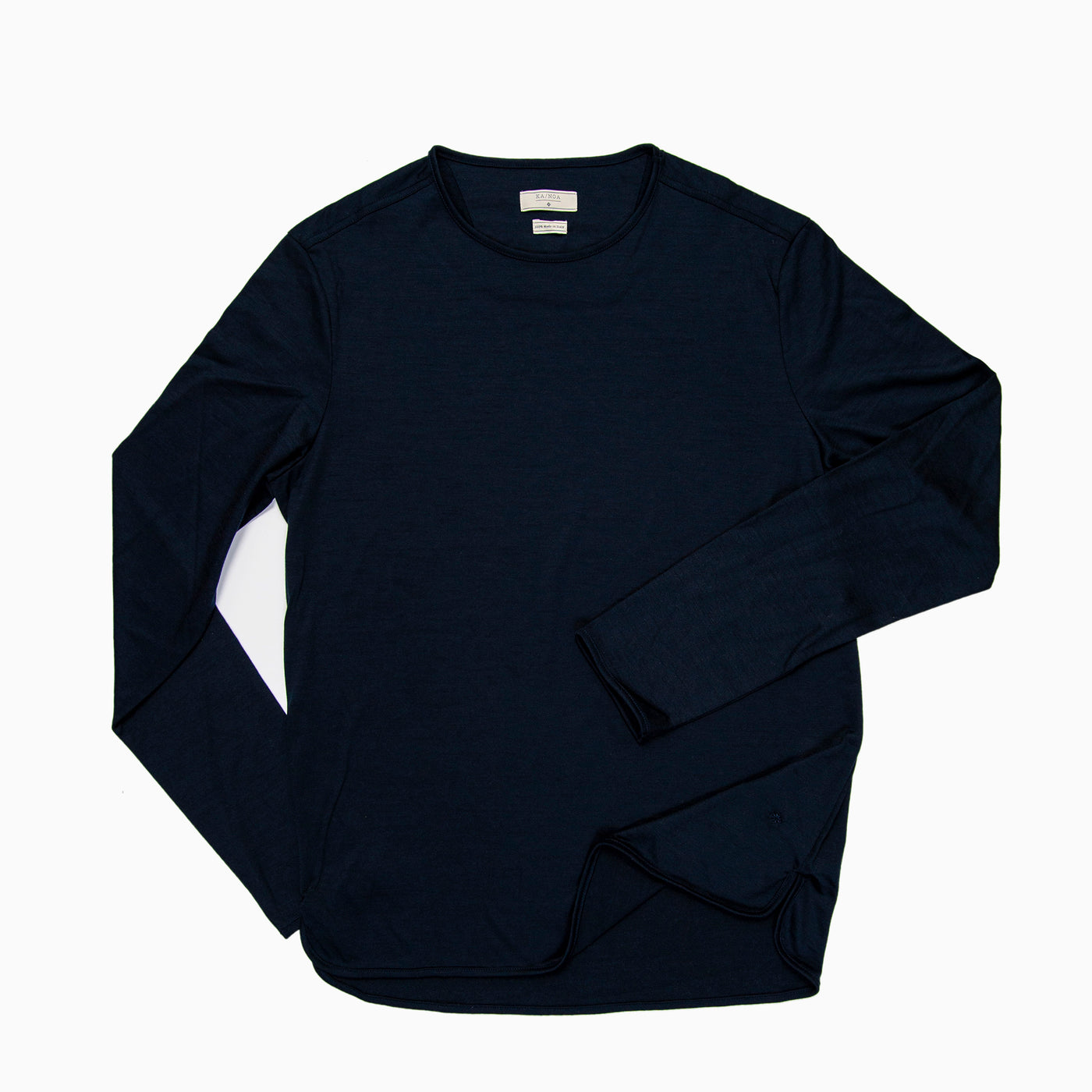 Alaric t-shirt Long Sleeves Merino Wool