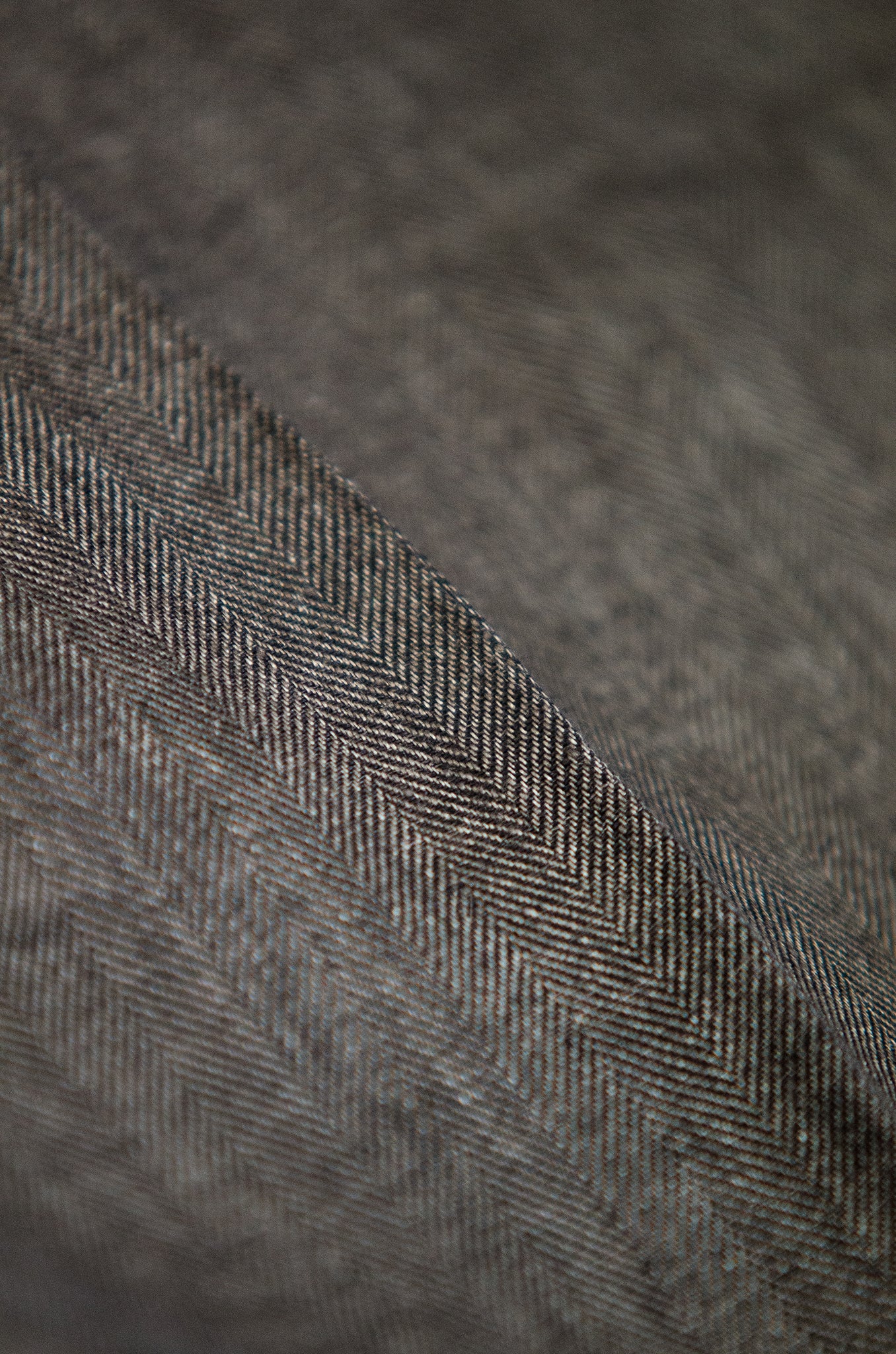 Bazile bermuda shorts in herringbone linen (mountain brown)