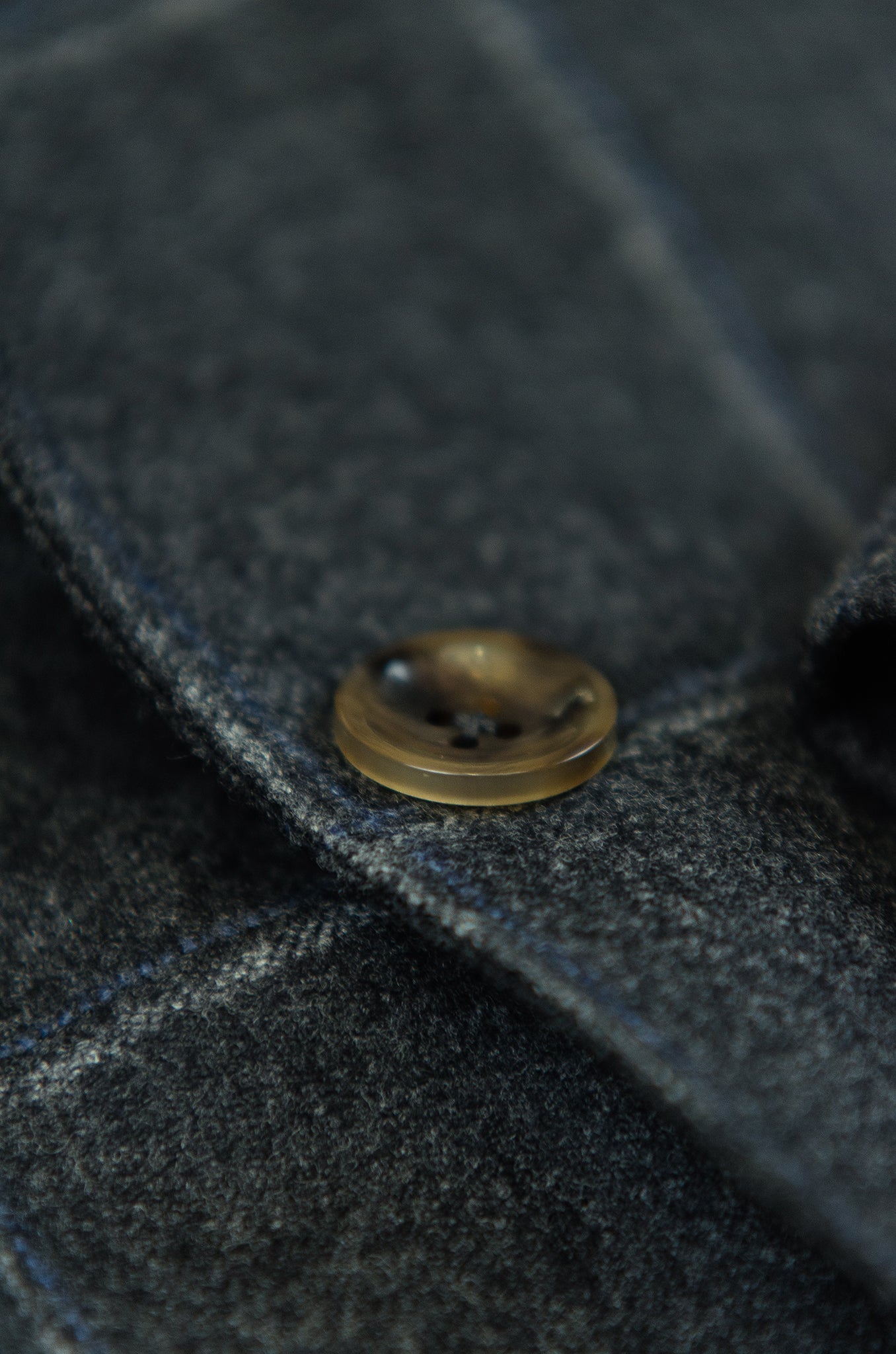 Blasi blazer solid flannel check (Dark Grey)