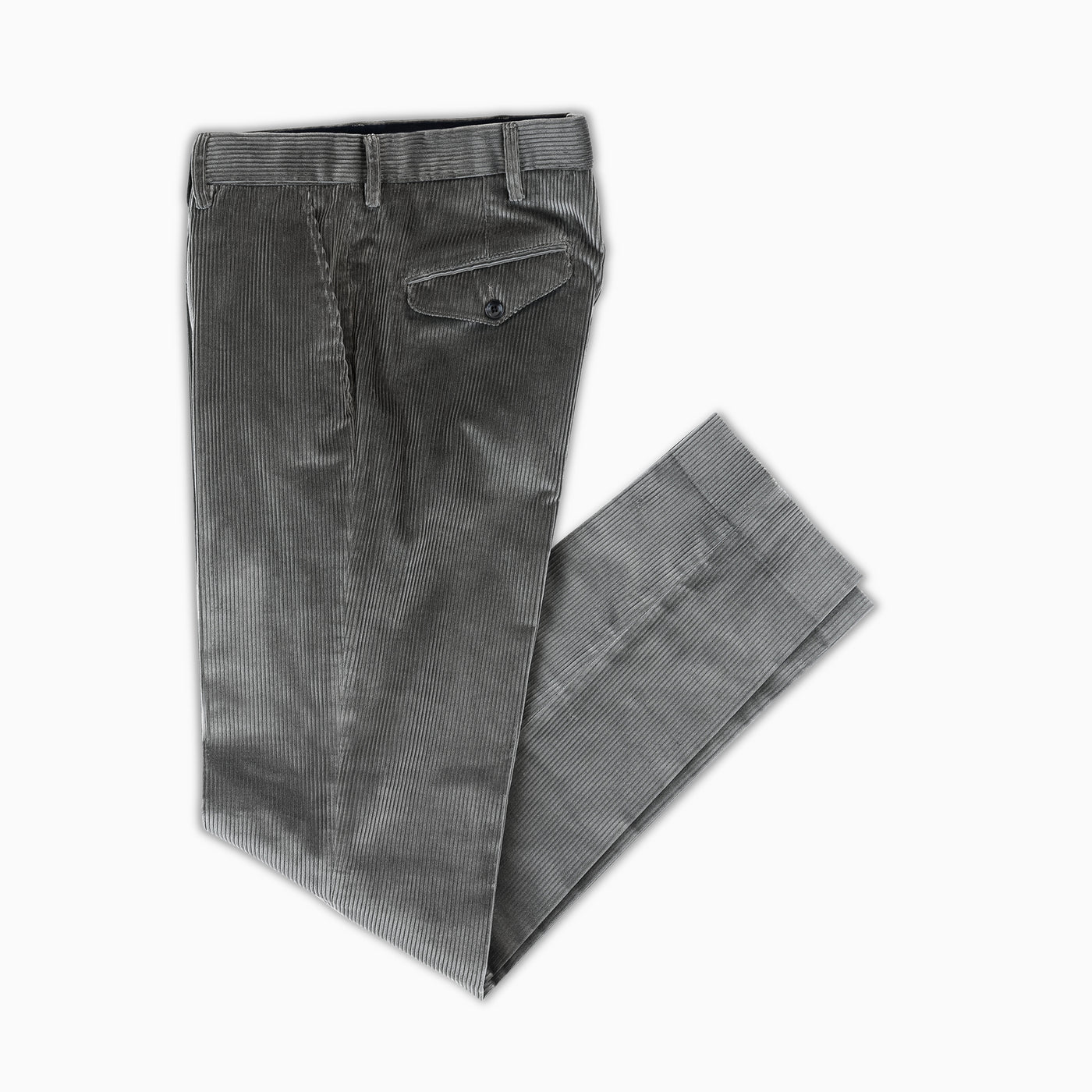 Boris Chino Pants Soft Cotton Corduroy (mud grey)
