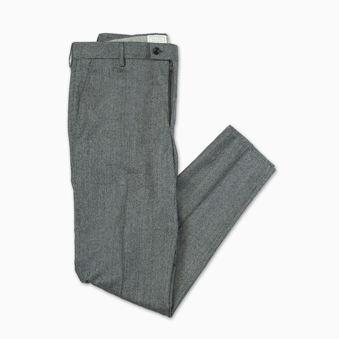 Boris Chino Pants Wool 120'S (pied de poule)