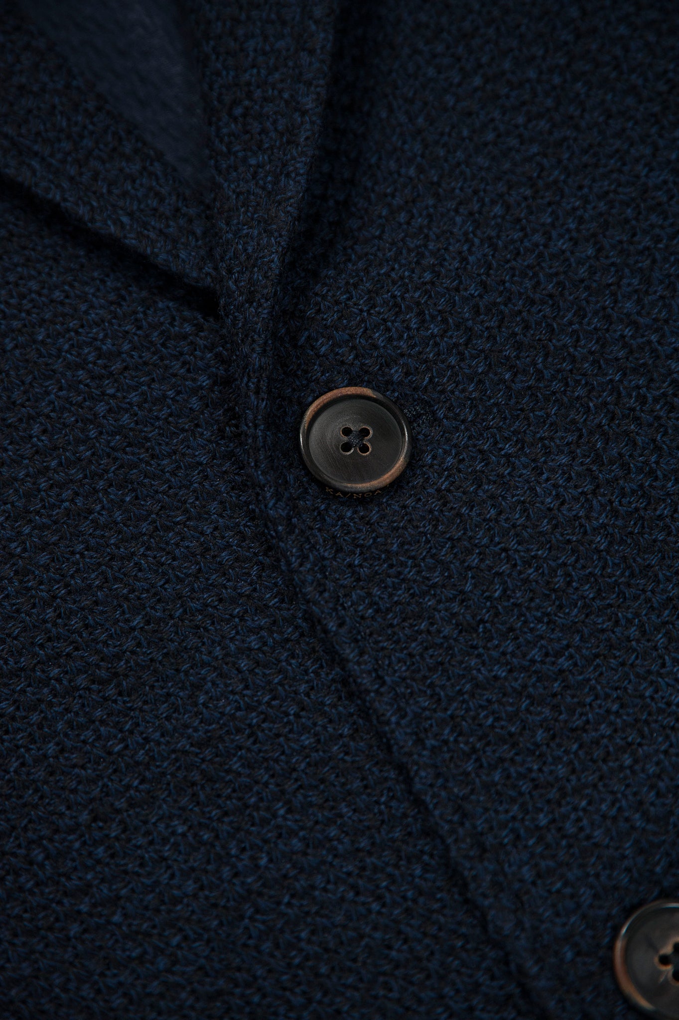 Coustan Structure Tech Piquet Knit Wool Blazer (dark blue)