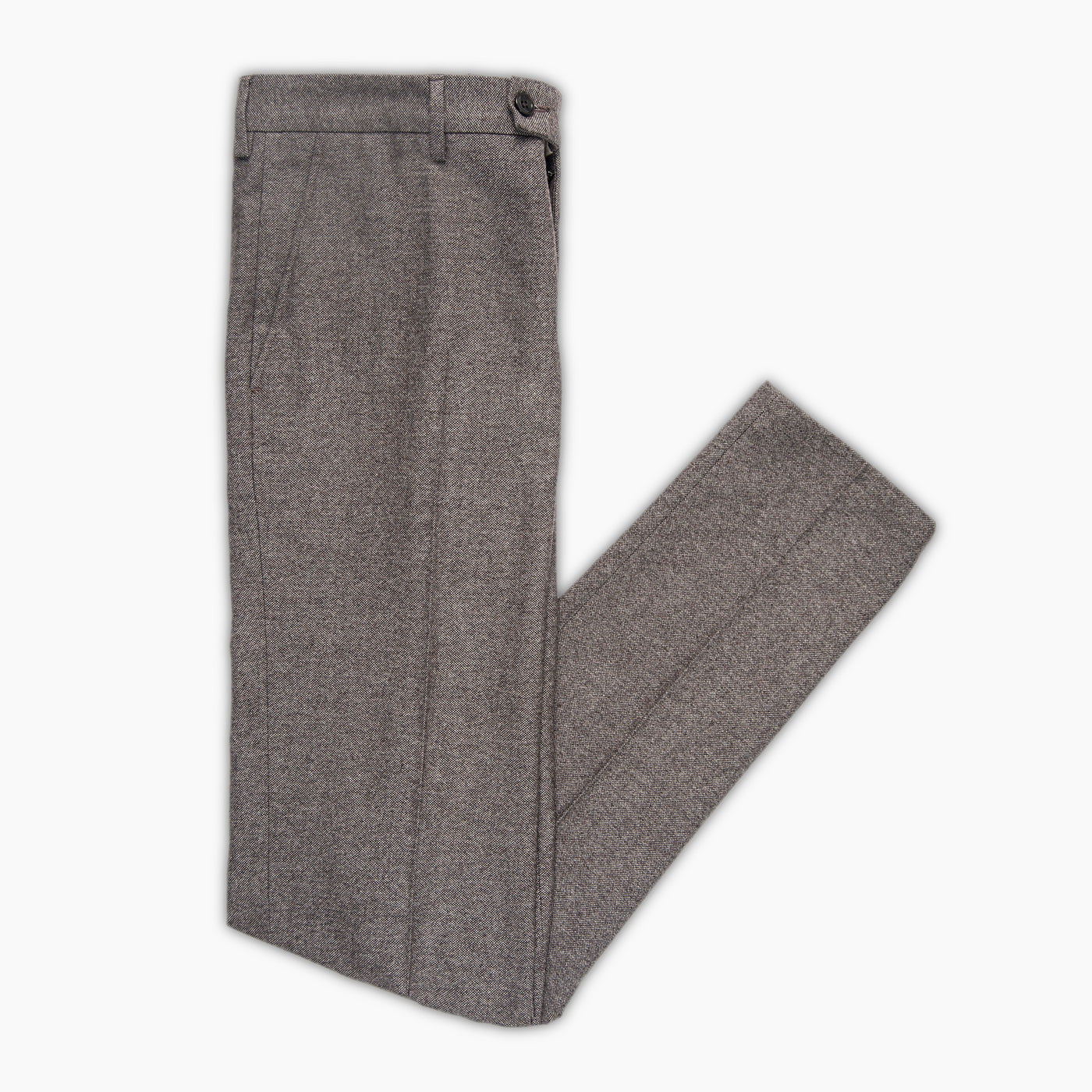 Boris Chino Pants Heritage Tweed wool cotton cashmere stretch