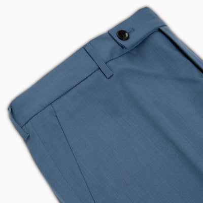 Boris Chino Pants Combact Wool cordura  (lead blue)