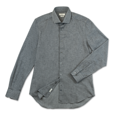 Clamenc Soft Polar Flannel Shirt (medium grey)