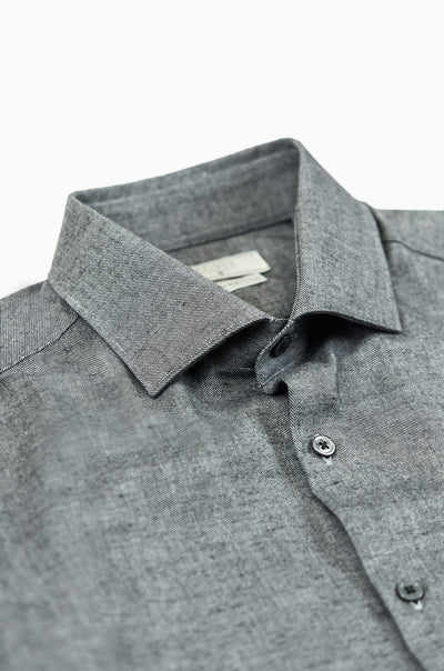 Clamenc Soft Polar Flannel Shirt (medium grey)