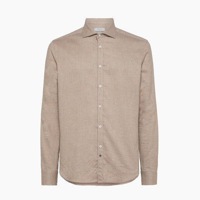 Clodoveu Melton flannel cotton shirt