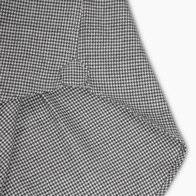 Clamenc Soft Flannel Houndstooth PDP in cotton (medium grey)