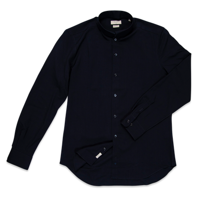Conrad shirt twill wool (dark blue)