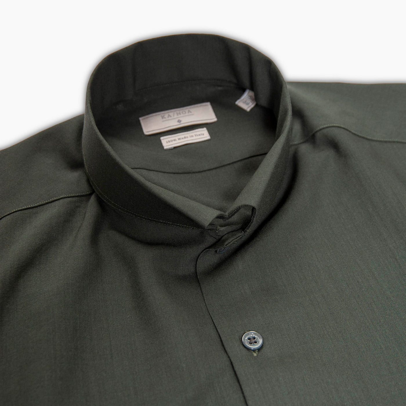 Conrad shirt twill wool (green forest)