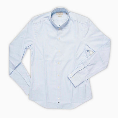 Conrad shirt sporting Open stripe (ice blue)