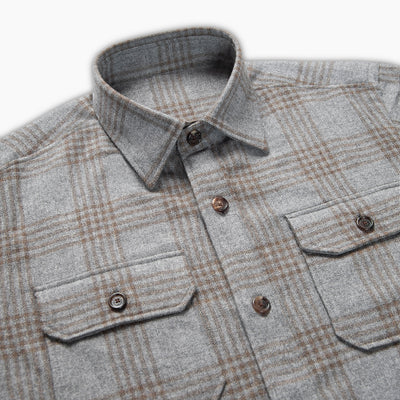 David Outer shirt check flannel Jebric
