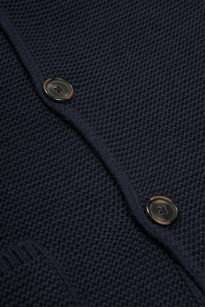 Augustin knitted blazer (dark blue)