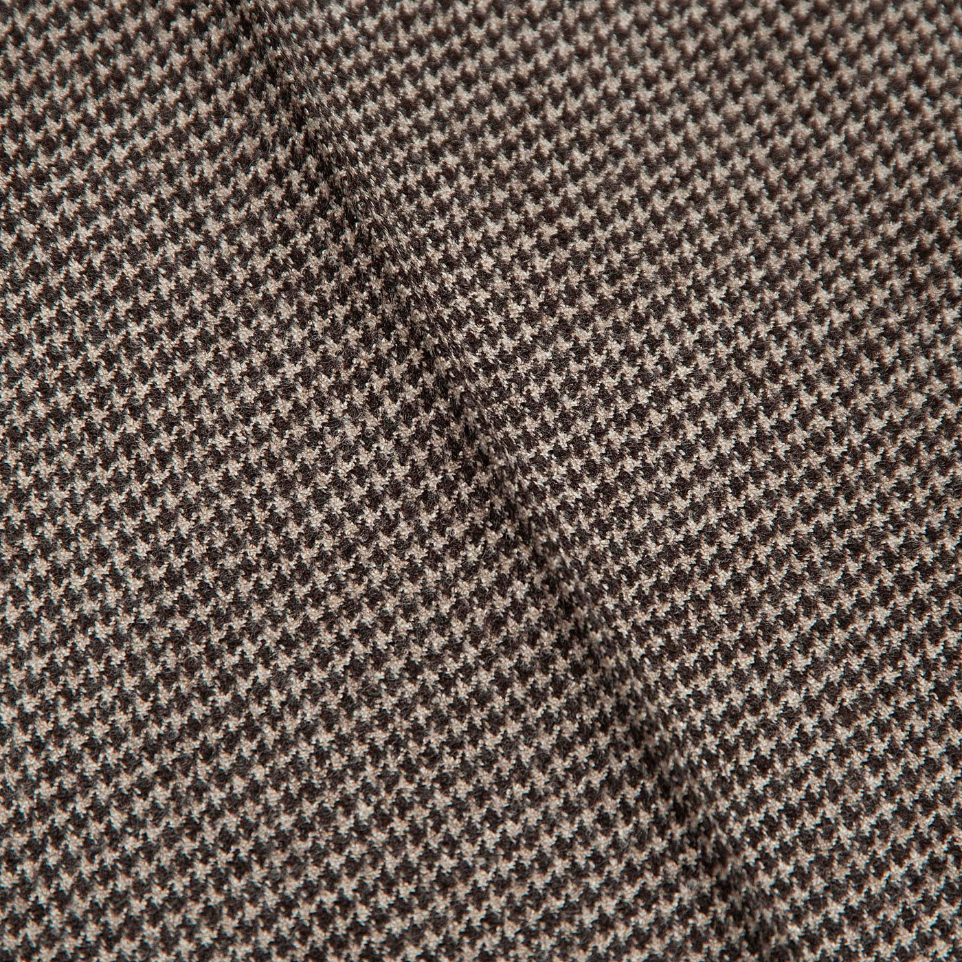 Flavien Chino Pants Wool Pied de Poule Flannel (mountain brown)