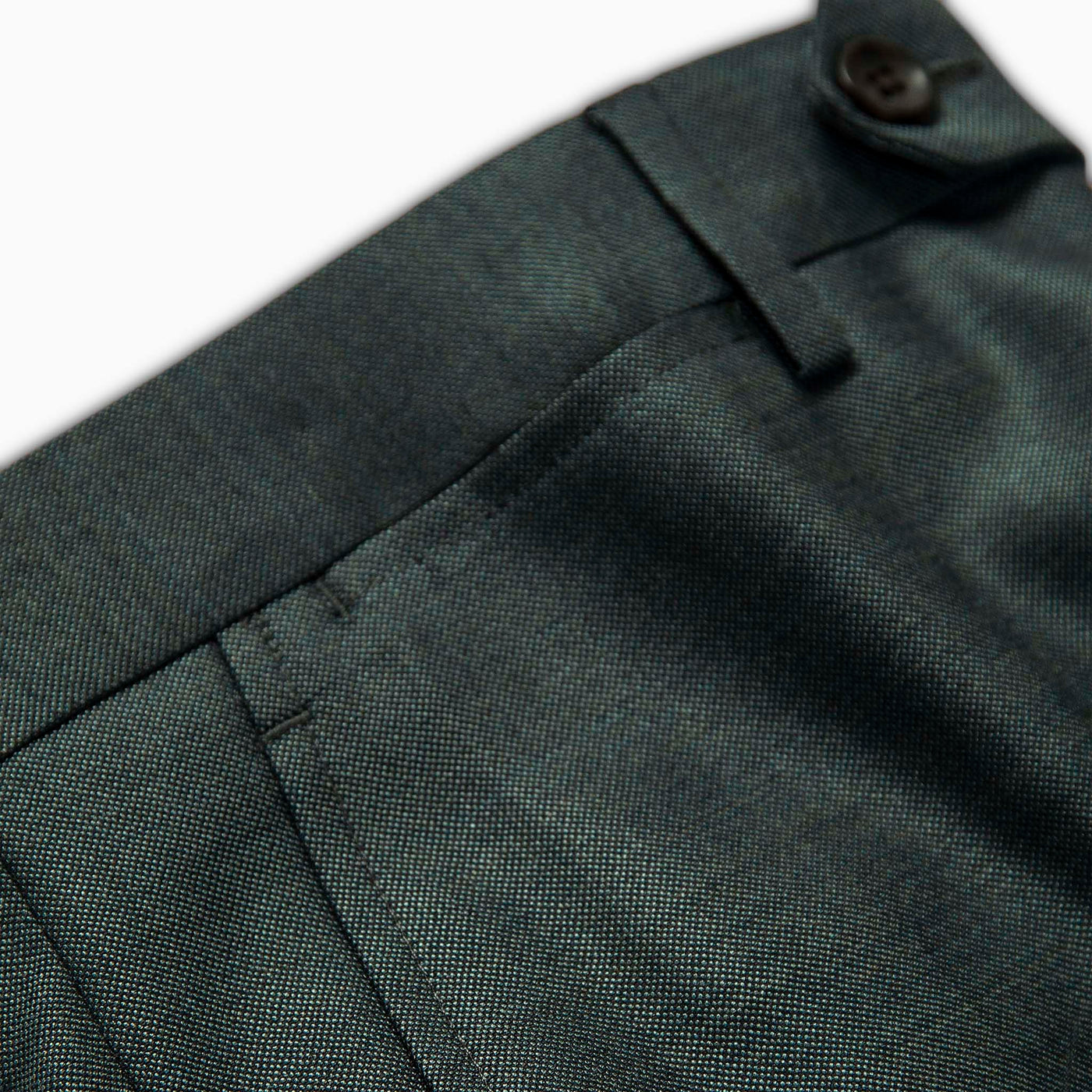 Flavien active chino pants in wool and silk (valley green)