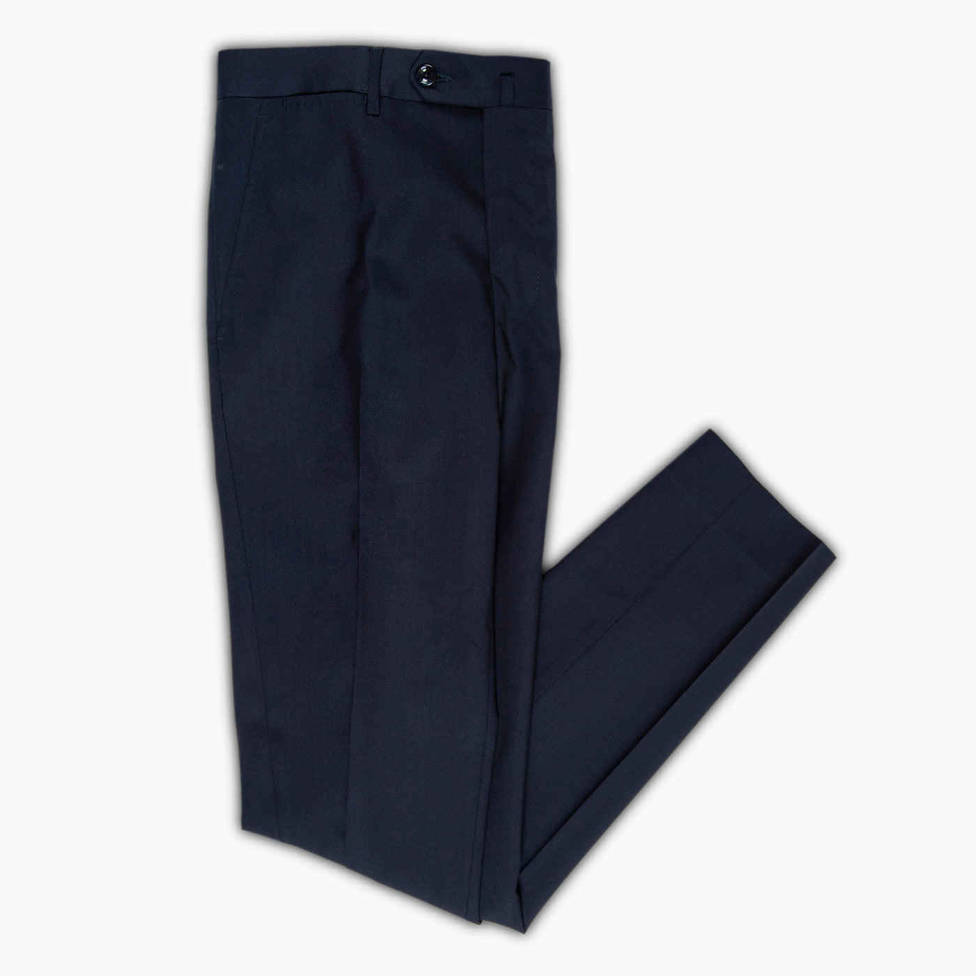 Flavien Chino Pants superlight tropical stretch wool (dark blue)