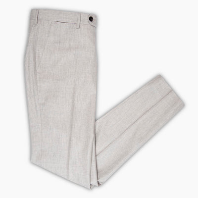 Flavien Chino Pants Wool Flannel (Cord Melange)
