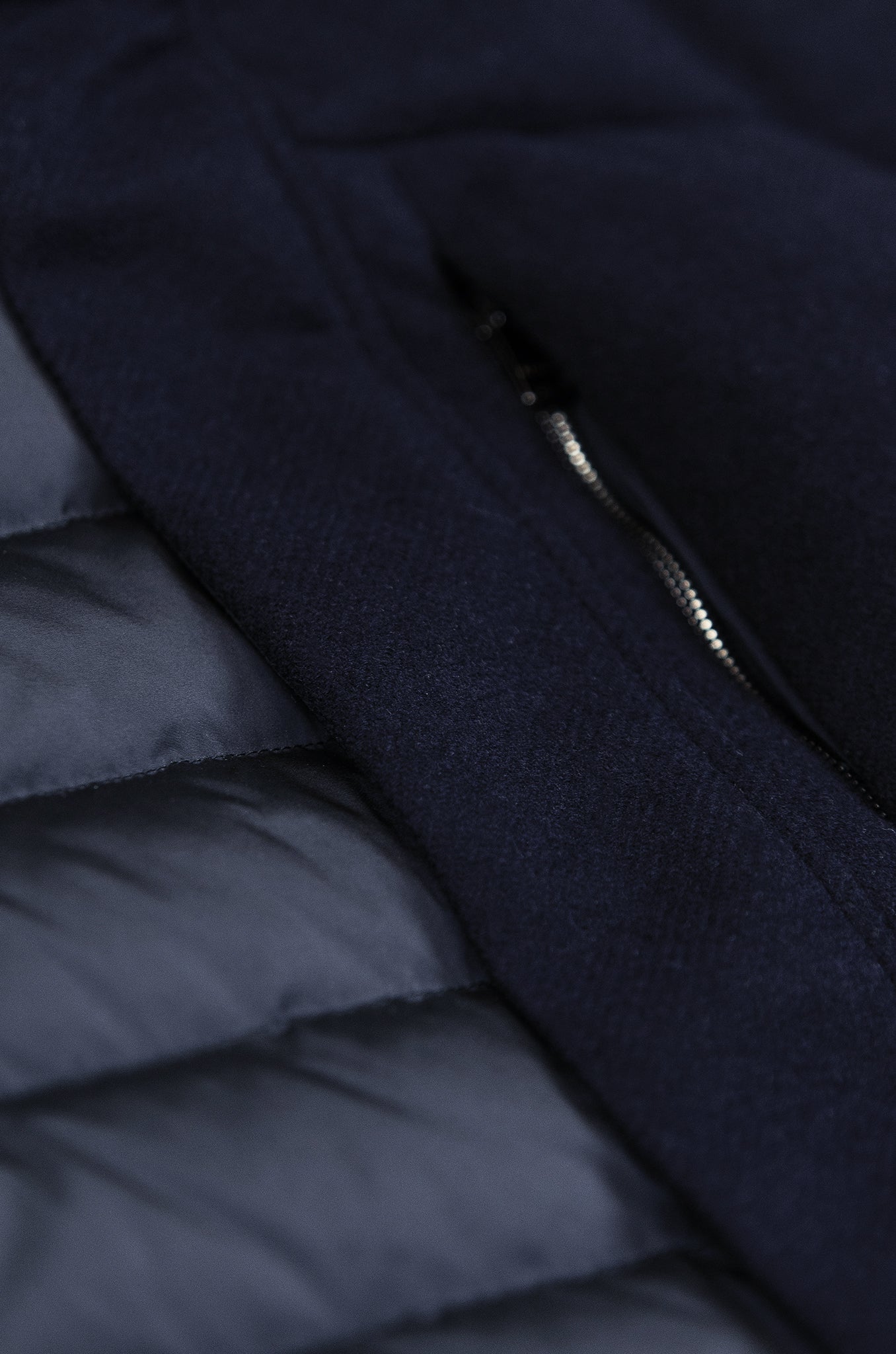 Hereve winter hybrid down ski jacket (dark blue)