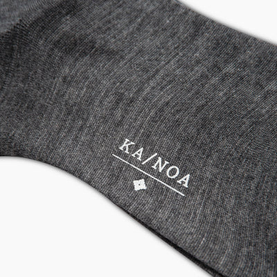 Jerome Wool/Nylon Socks (medium grey melange)