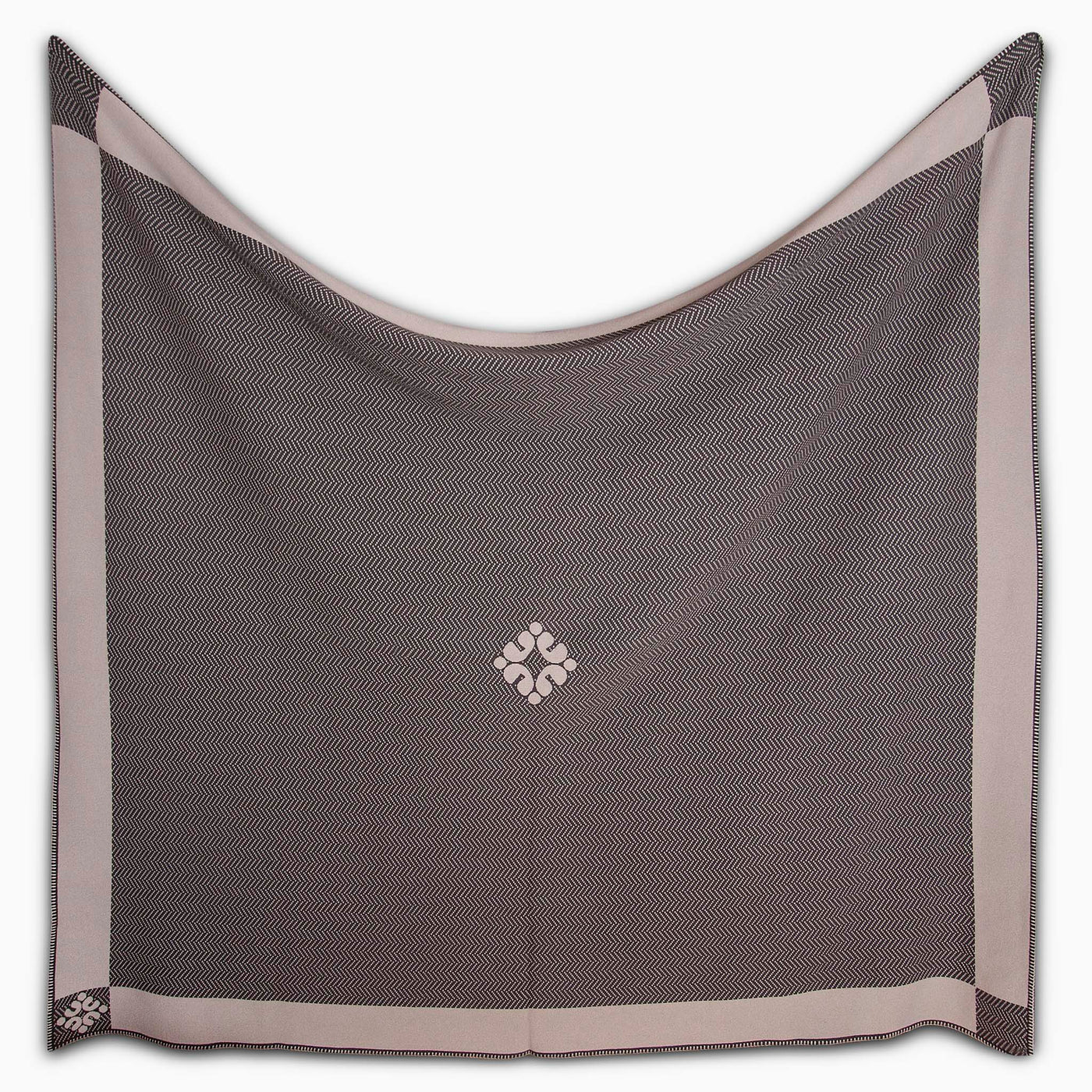 Home K-Blanket Bicolor 100% Cashmere (Fango/Mastice)