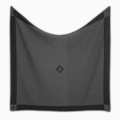 Home K-Blanket Bicolor 100% Cashmere (Grigio scuro/Antracite)