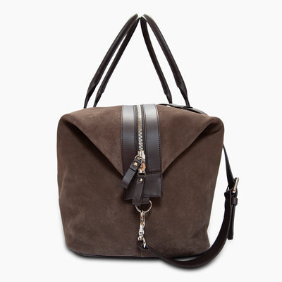 K Travel Bag suede leather