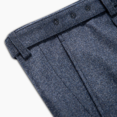 Kasey Honey Way wool cashmere flannel cargo pants
