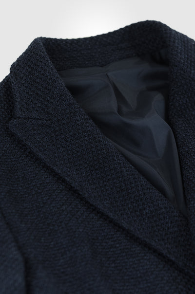Robel Double breasted knitted Blazer Wool (dark blue)