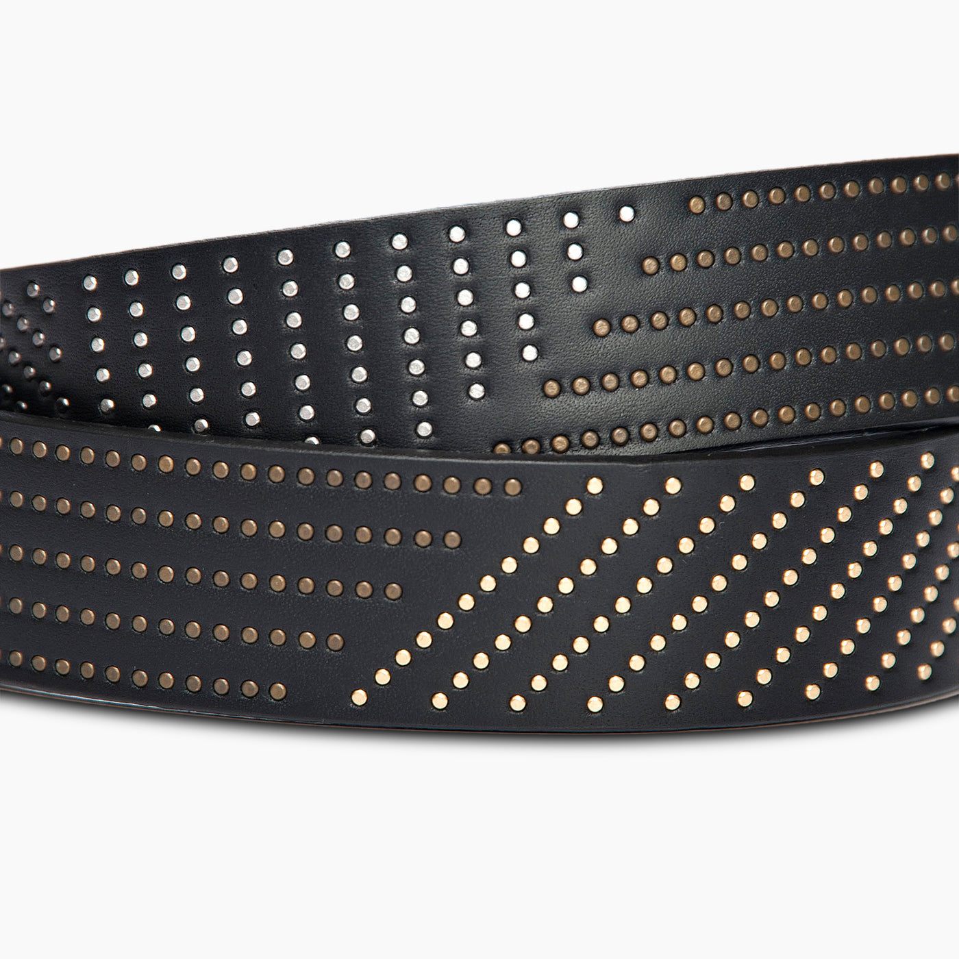 Ricco Vintage Leather Belt (black)
