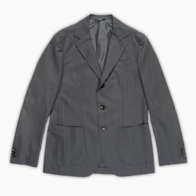 Suit Blazer and Pant in elegance herringbone wool 17 micron
