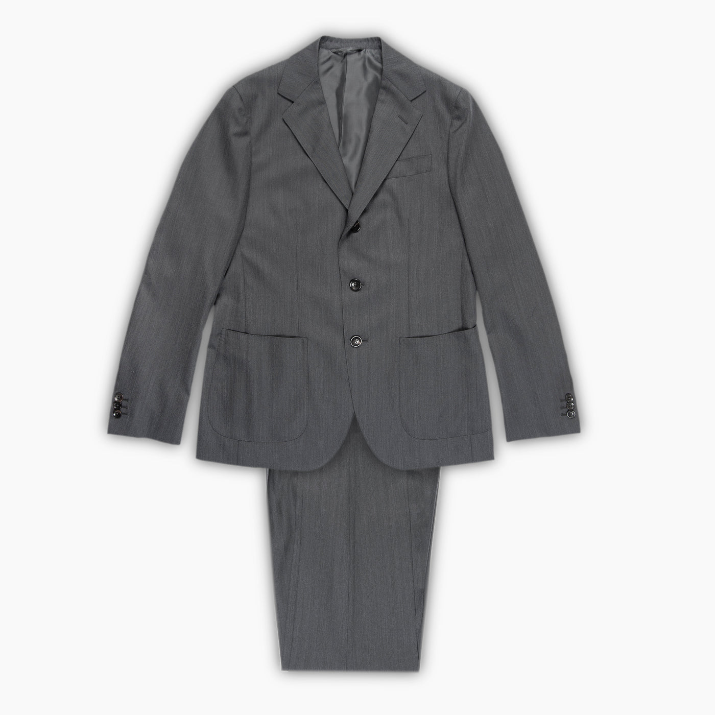 Suit Blazer and Pant in elegance herringbone wool 17 micron