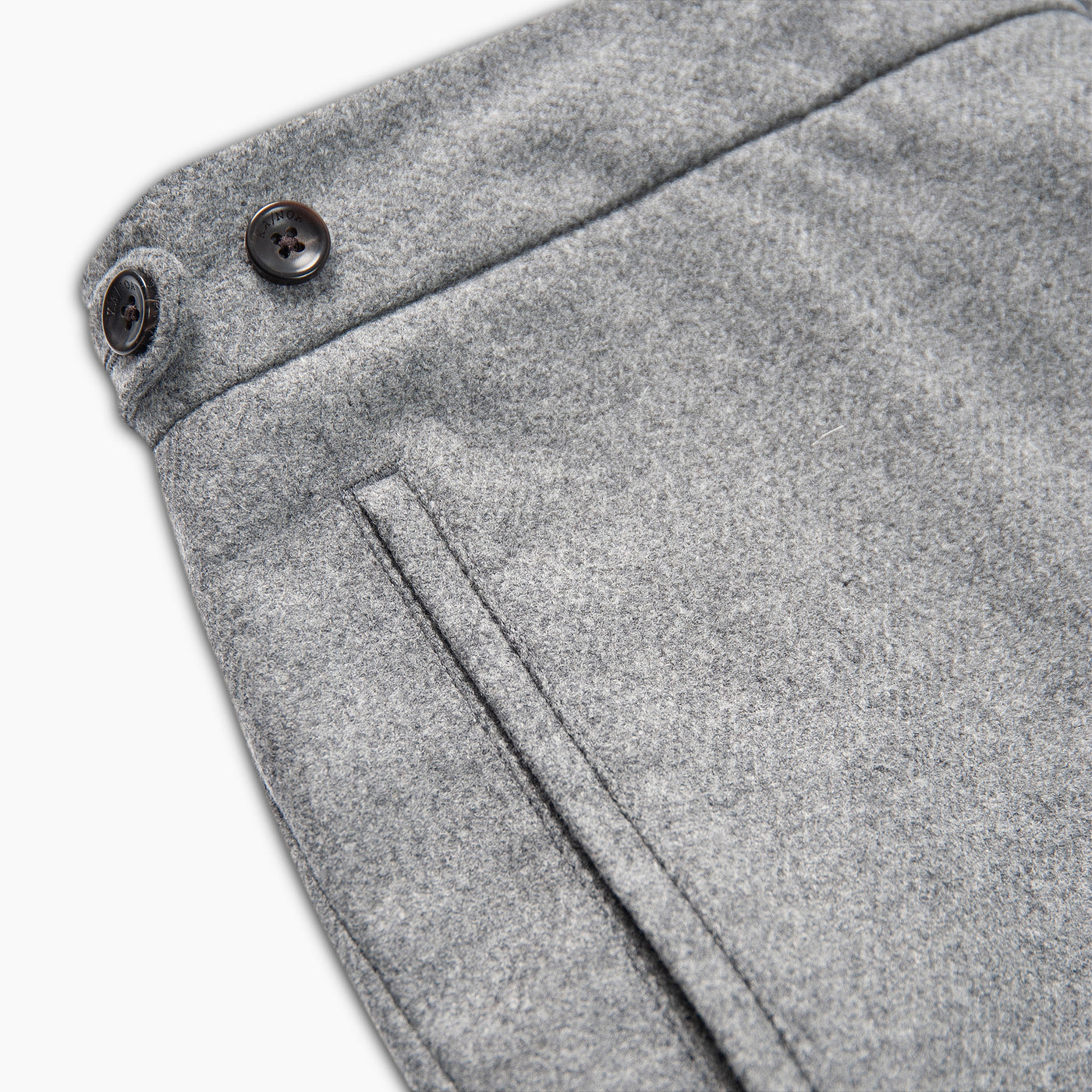 Vince easy pants Honey Way wool cashmere flannel