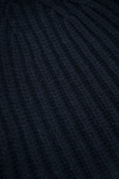 Vincent Woollen beret 100% Cashmere (dark blue)