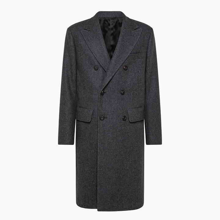 na.e ナエ Wool&Cashmere Button Coat Wool and Cashmere Blend Coat